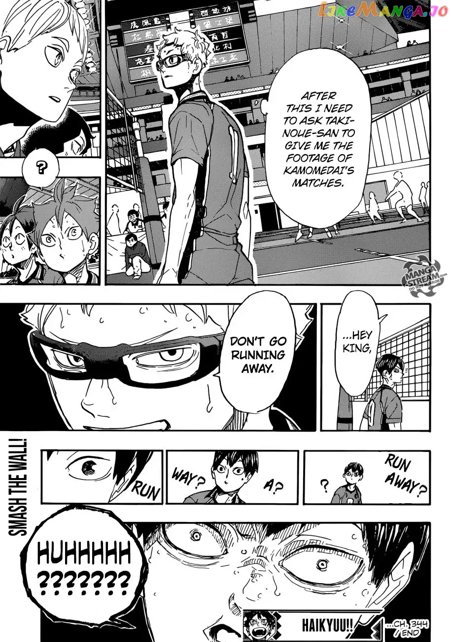 Haikyuu!!, Chapter 344 image 18